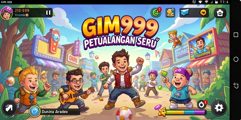 Screenshot gameplay GIM999 yang mengasyikkan dan penuh aksi.