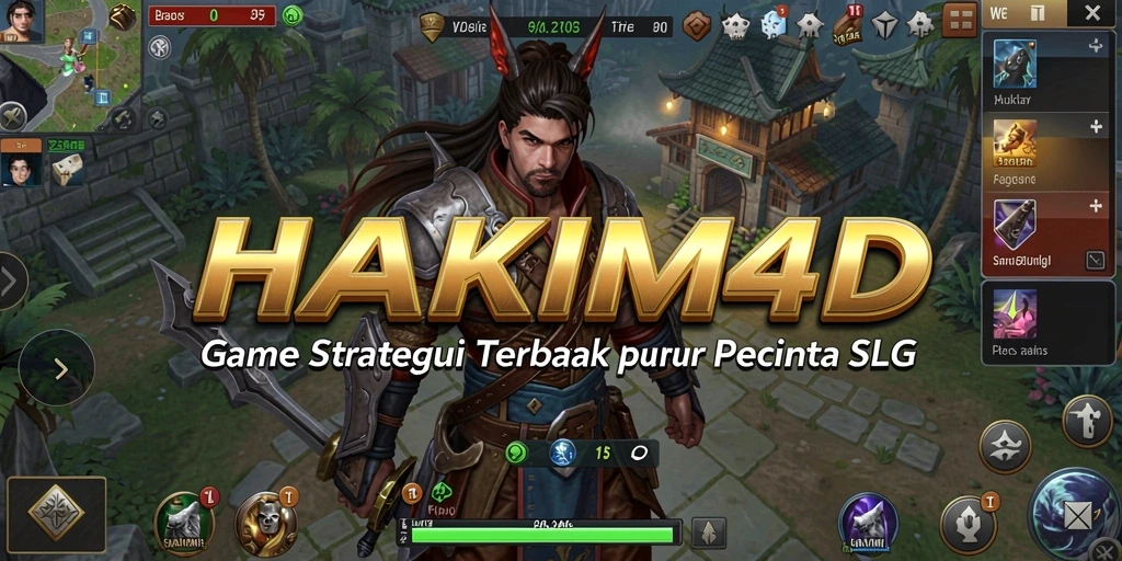 Tampilan gameplay HAKIM4D yang menakjubkan dan mendebarkan.