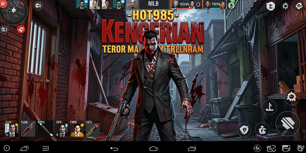 Gameplay menakutkan dengan atmosfer kegelapan yang mencekam.