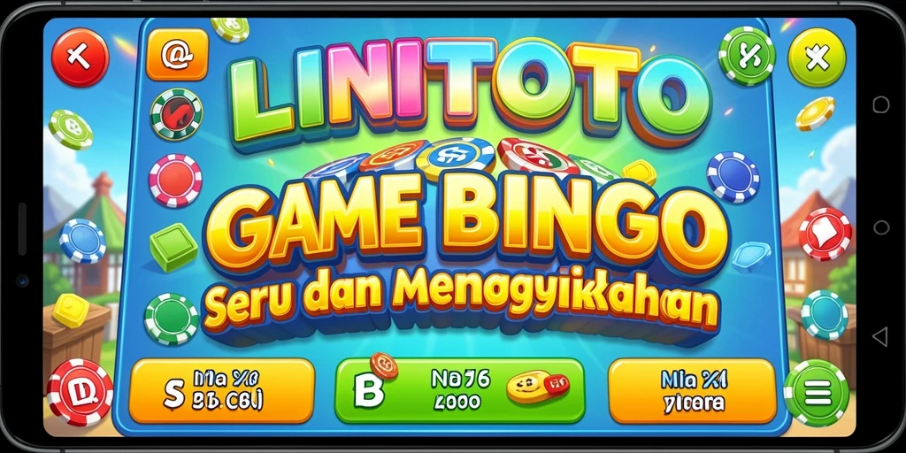 Screenshot gameplay Bingo yang menggembirakan dan interaktif di LINITOTO.