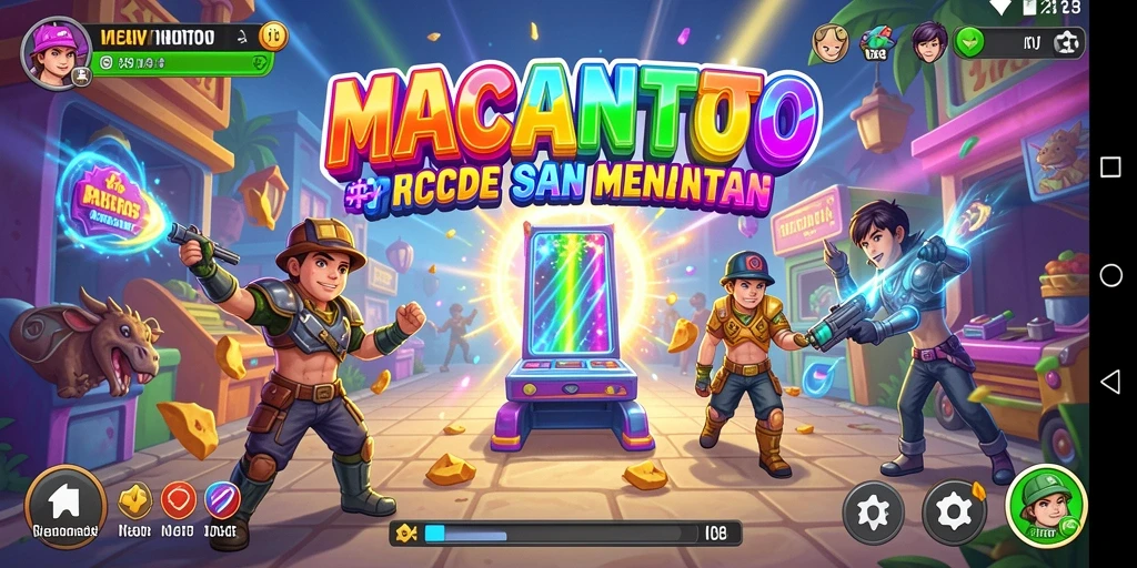 Screenshot utama menampilkan gameplay seru dari MACANTOTO.