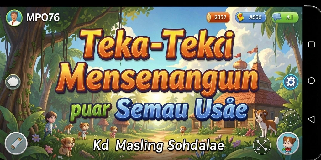 Gameplay MPO76 menampilkan teka-teki yang menantang dan grafis yang menarik.