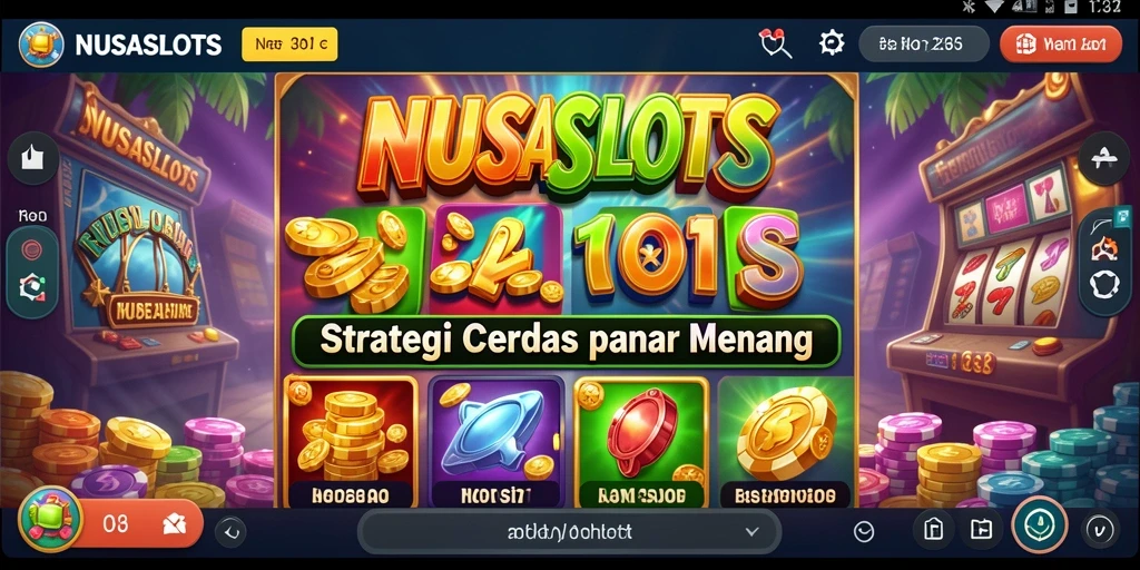 Tampilan gameplay NUSASLOTS menampilkan strategi yang menegangkan.