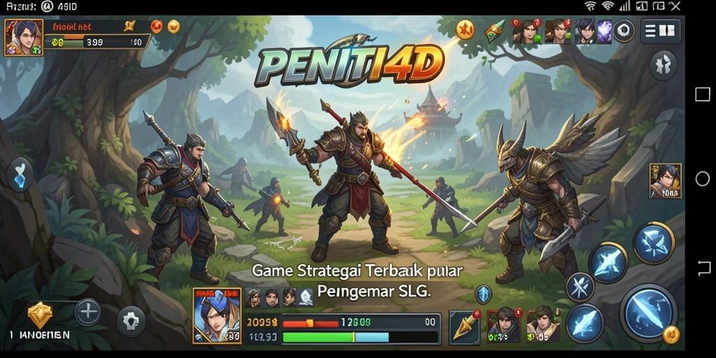 Tampilan gameplay seru dan mendalam dari PENITI4D.