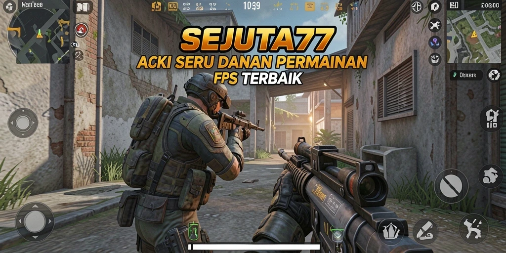 Gameplay SEJUTA77 yang menarik dengan aksi tembak-menembak.
