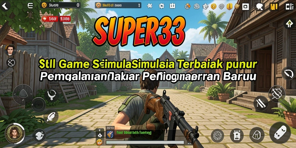 Screenshot SUPER33 menampilkan gameplay simulasi yang mengesankan dan realistis.