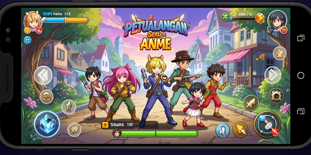 Tampilan dinamis dan menawan dalam gameplay SVIP5.