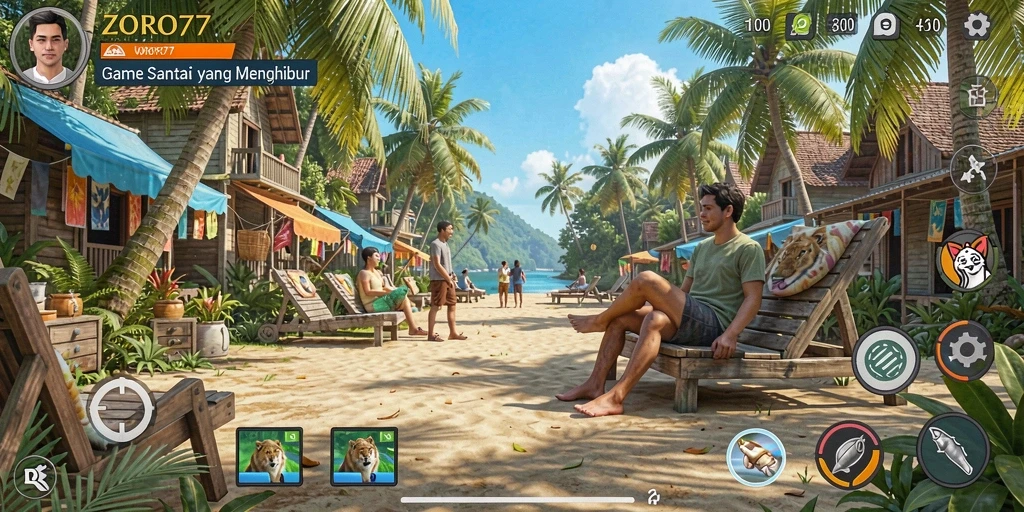 Tampilan gameplay ZORO77 dengan grafis menawan dan tantangan yang mengasyikkan.